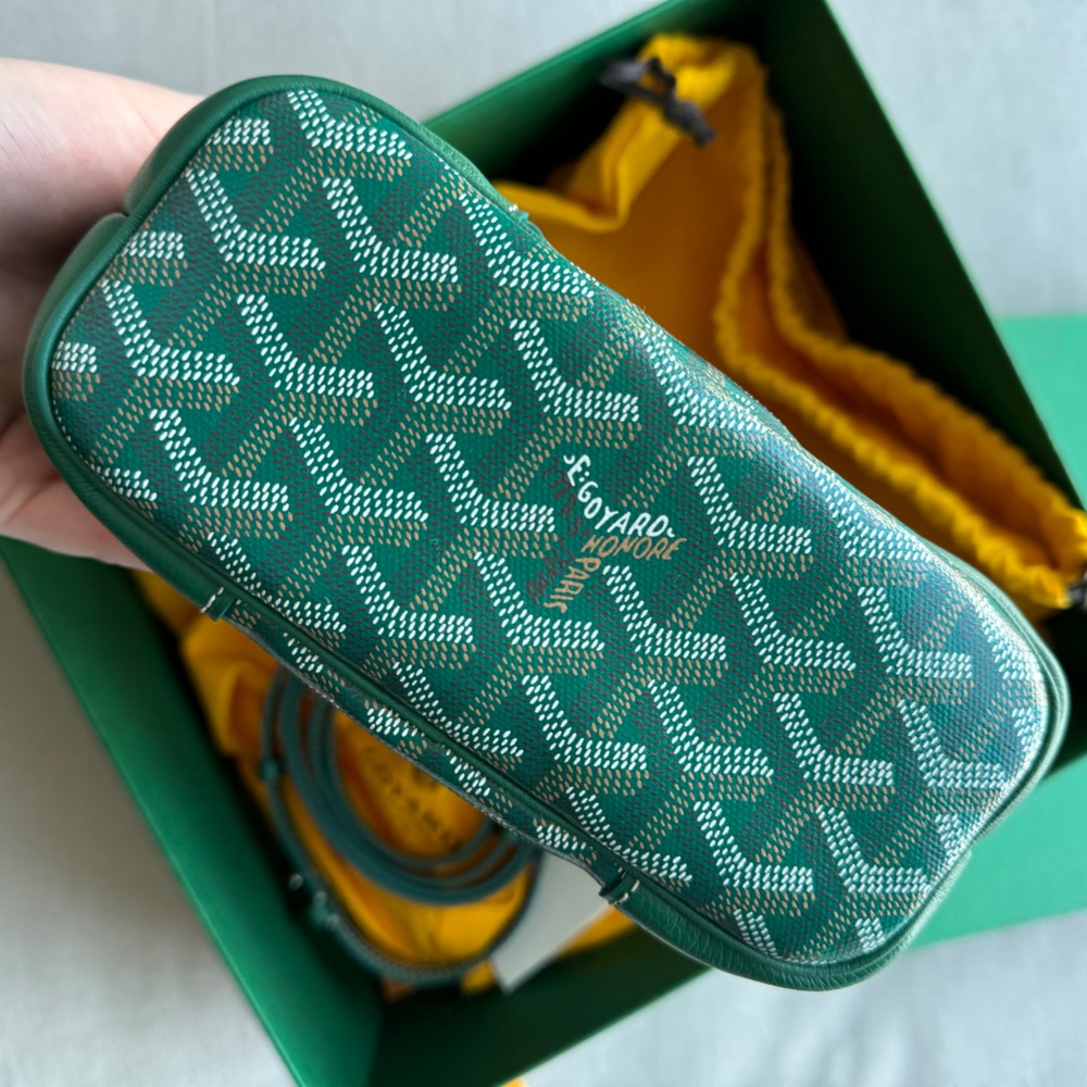 NEW💚GOYARD💚Mini Beluga Crossbody Top Handle Bag - Picture 6 of 9